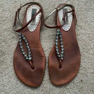 Arnold Churgin Women’s rhinestone sandal